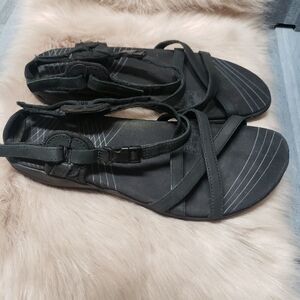 Merrell  Aster Black Strappy Performance Sandals